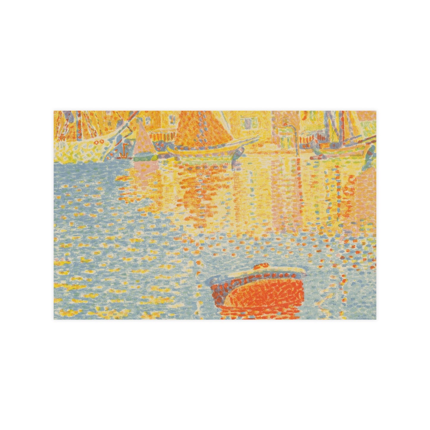 The Buoy La Bouee - Signac Fine Art Poster