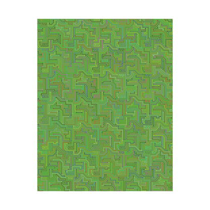 Circuit Board Art Print - Multi-color - Tech- Vertical Poster - Modern Wall Art