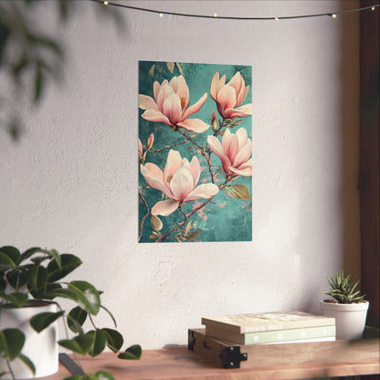 Blossoming Branches Pink Fine Art Print