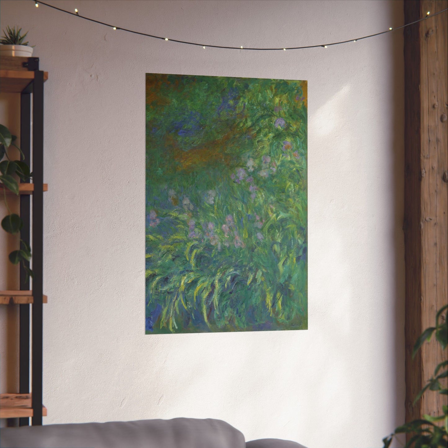 Claude Monet - Irises Botanical Fine Art Print