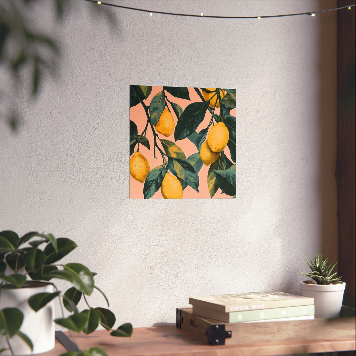 Lovely Lemons Botanical Fine Art Print
