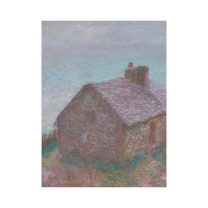 The Customs House at Varengeville - Monet Fine Art Poster