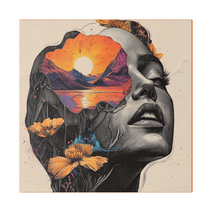 Beauty is in the Eye of the Beholder  - Fine Art Print on Canvas