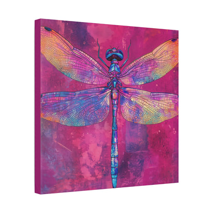 Vibrant Dragonfly - Secret Garden Series -  Fine Art Print on Canvas