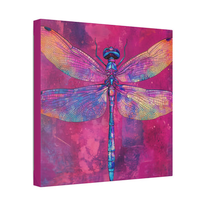 Vibrant Dragonfly - Secret Garden Series -  Fine Art Print on Canvas