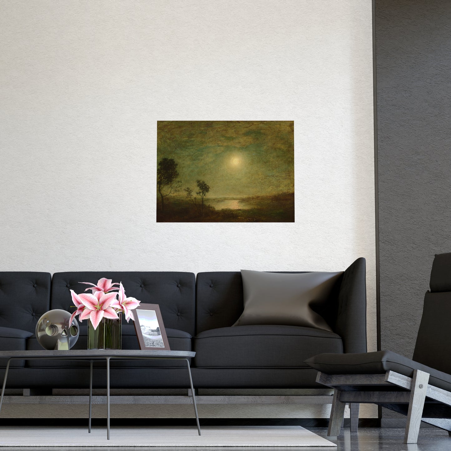 Moonlight II - Luminous Night Fine Art Poster