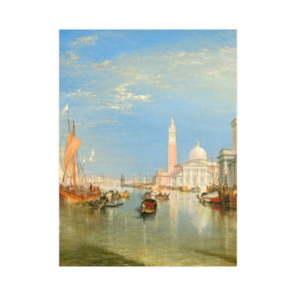 Venice Dogana and San Giorgio Maggiore - Turner Fine Art Poster