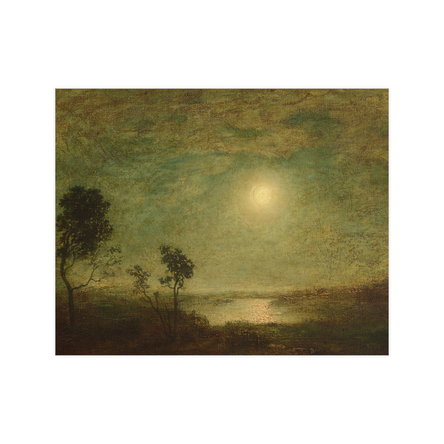 Moonlight II - Luminous Night Fine Art Poster