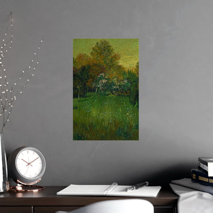 The Poet's Garden - Van Gogh Fine Art Poster