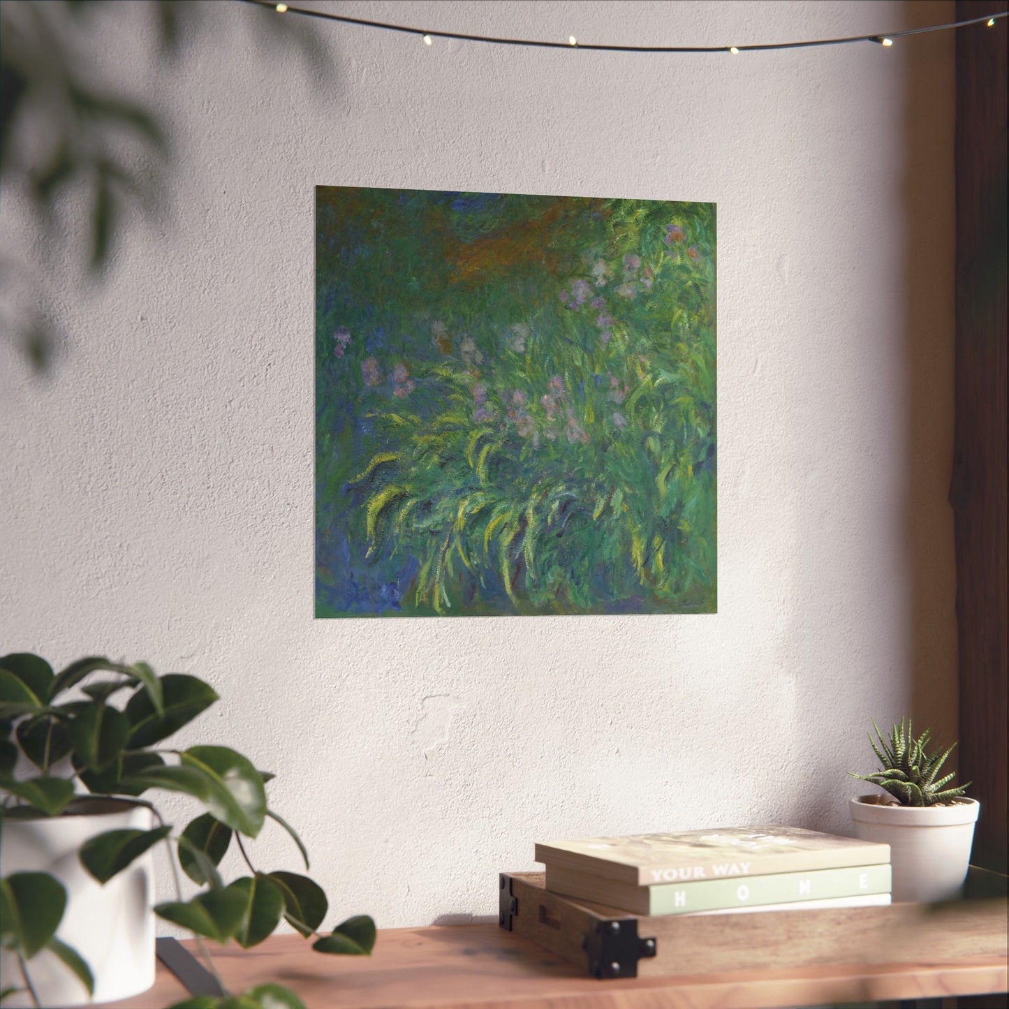 Claude Monet - Irises Botanical Fine Art Print