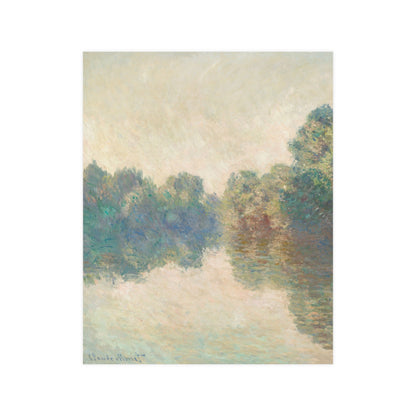 The Seine at Giverny - Monet Fine Art Poster