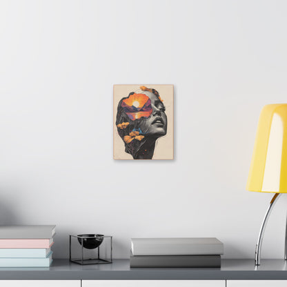Beauty is in the Eye of the Beholder  - Fine Art Print on Canvas