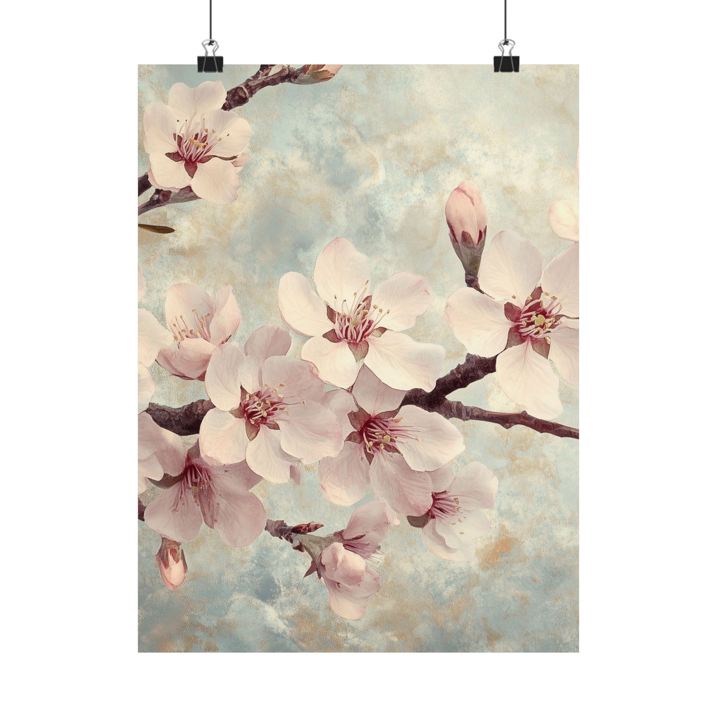 Blossoms Bring Serenity Floral Fine Art Print