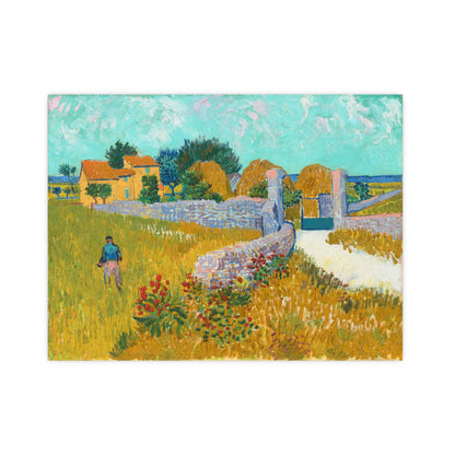 Farmhouse in Provence - Van Gogh Fine Art Poster