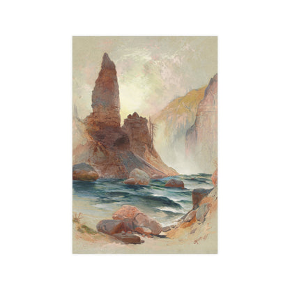 Tower Falls Yellowstone - American West Fine Art Poster
