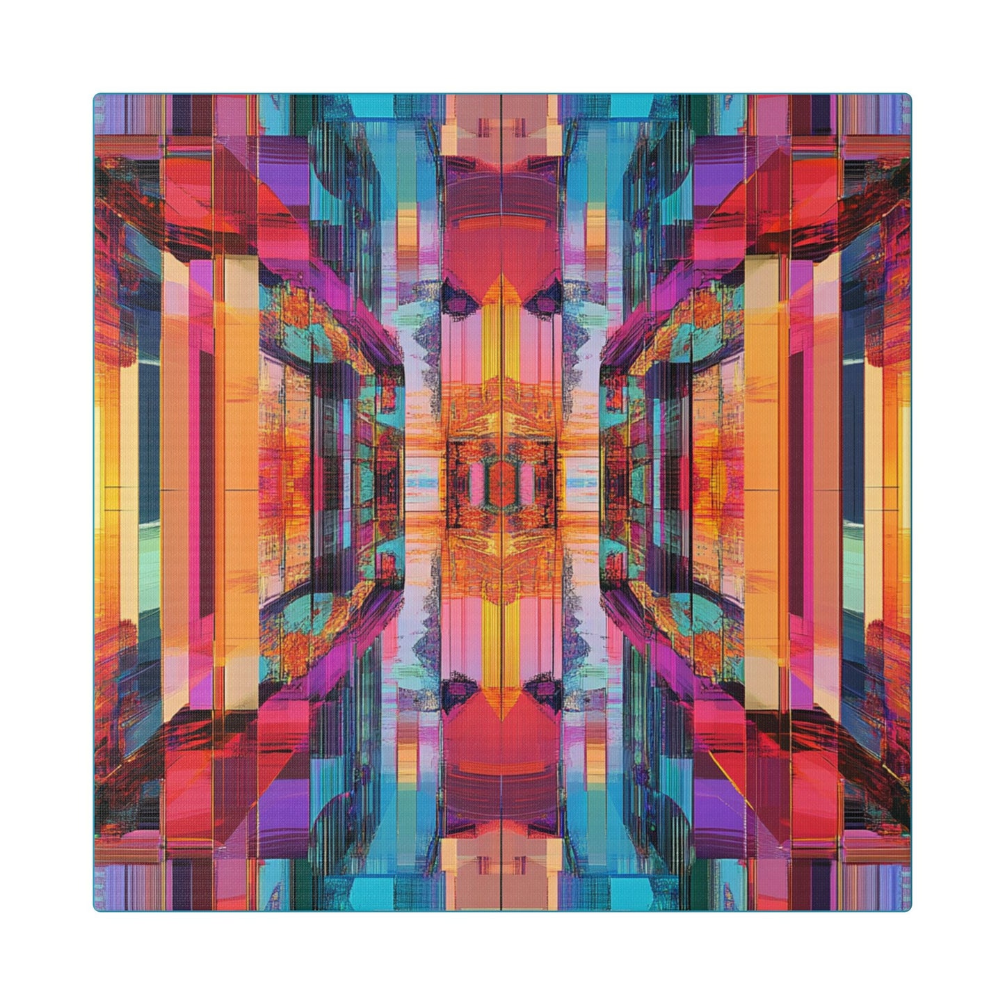 Glitch Origin - Fine Art Print on Canvas