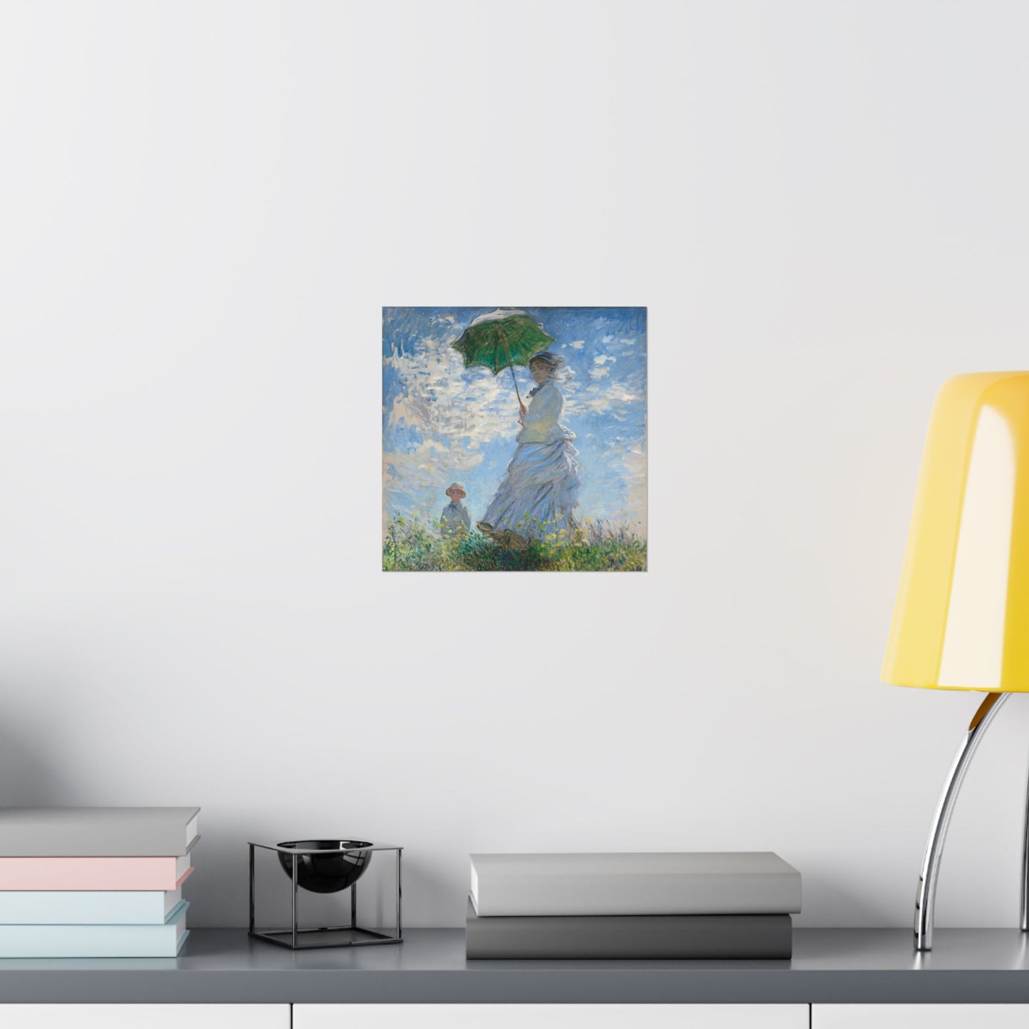 Claude Monet - Woman with a Parasol Fine Art Print