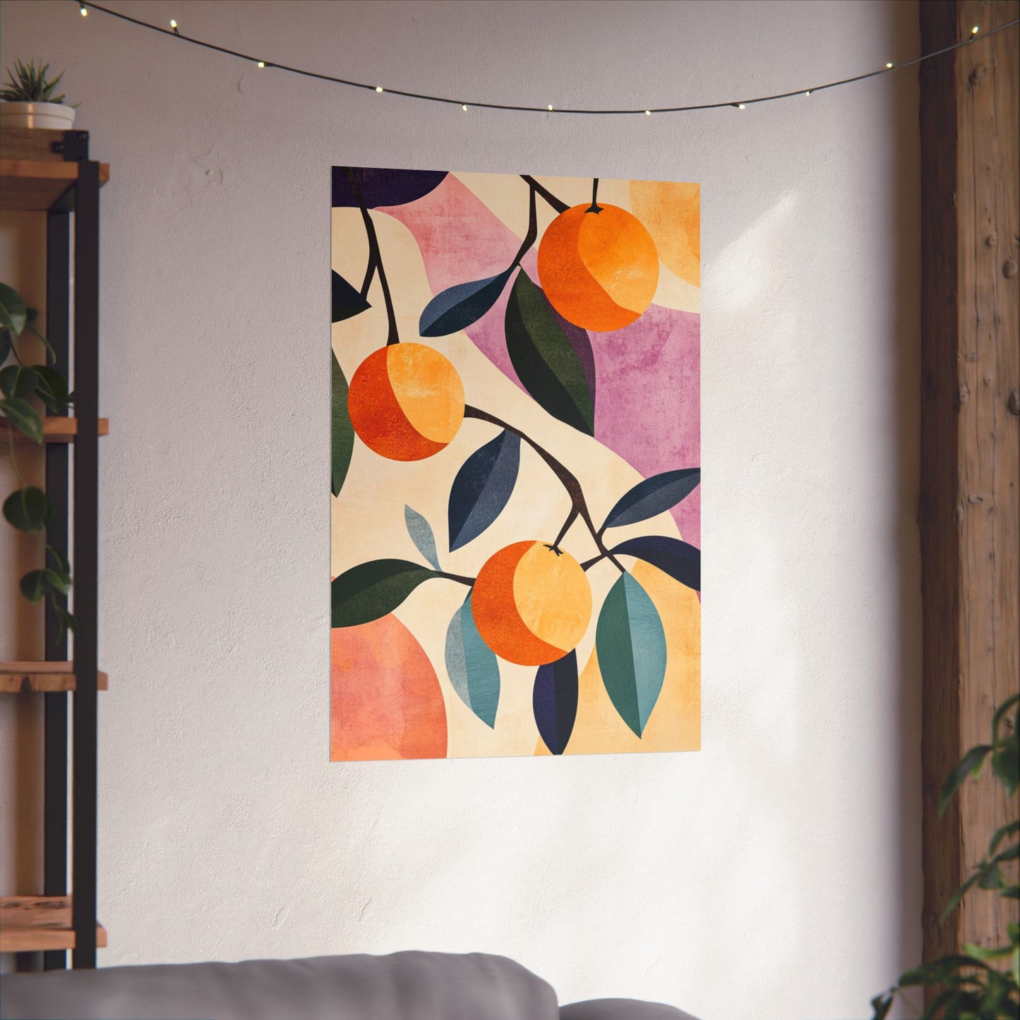 Orange Delight Botanical Fine Art Print