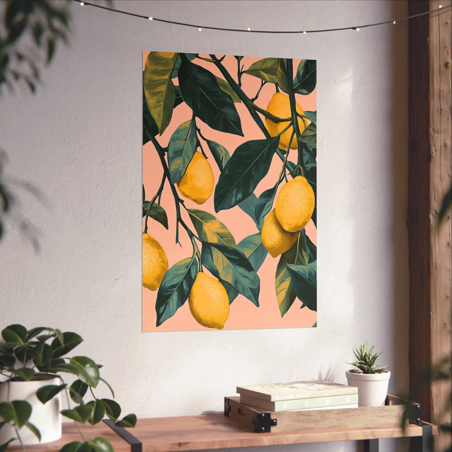 Lovely Lemons Botanical Fine Art Print