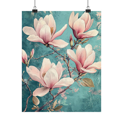 Blossoming Branches Pink Fine Art Print