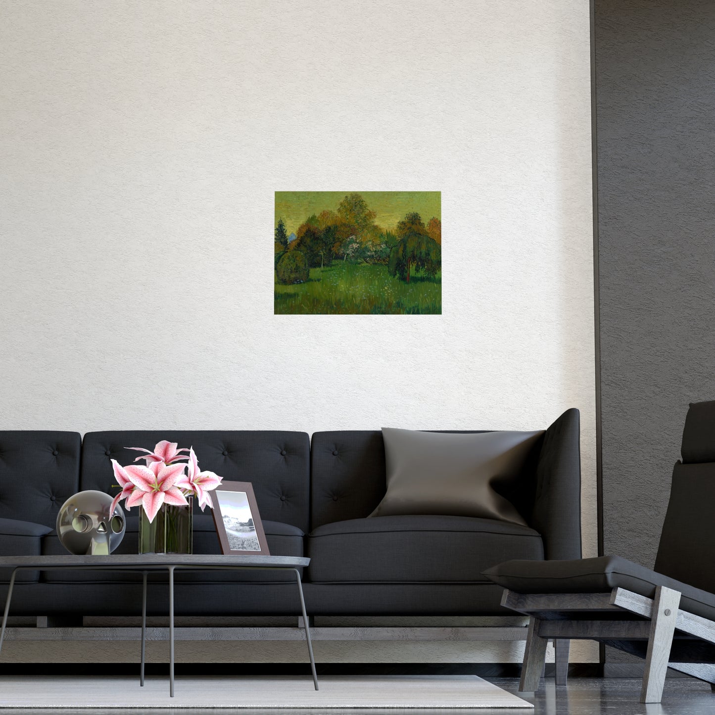 The Poet's Garden - Van Gogh Fine Art Poster