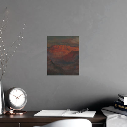 Grand Canyon Afterglow - American West Fine Art Poster