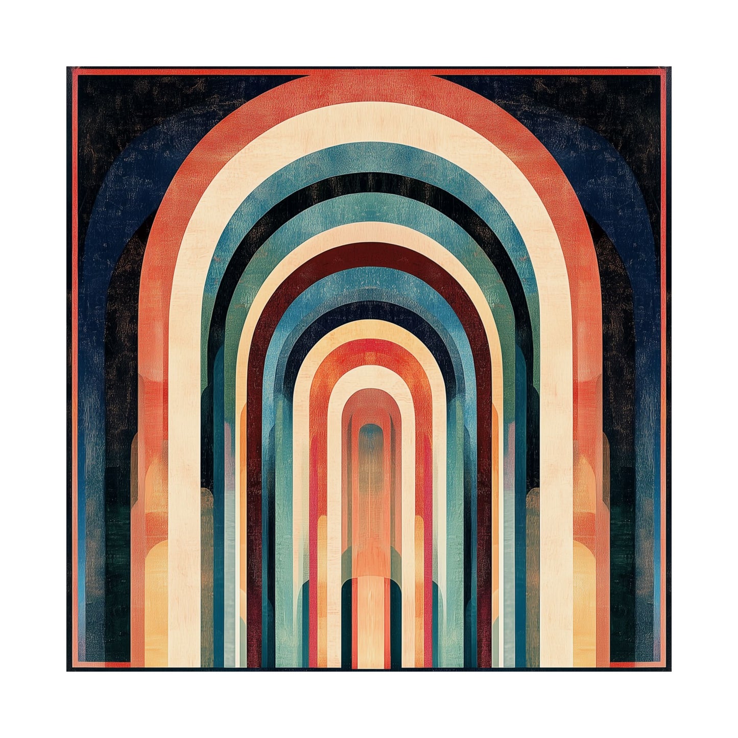 Doors of Perception Fine Art Print - Arches 11:11 - Bauhaus - Bohemian Wall Art - Modern Art - Matte Vertical Poster
