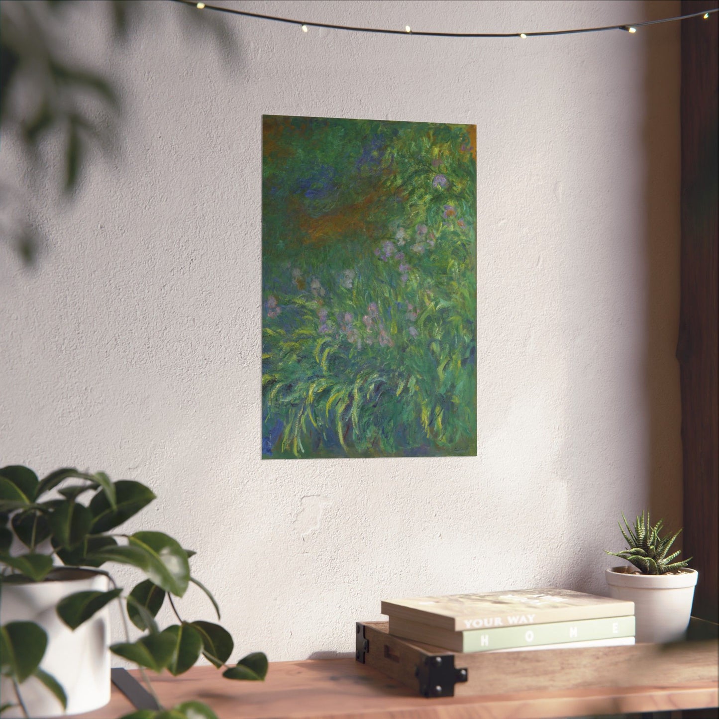Claude Monet - Irises Botanical Fine Art Print