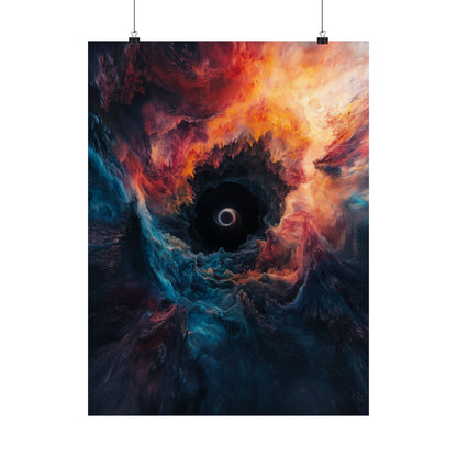 Cosmic Dance - Event Horizon - Fine Art Print - Eye-Catching Wall Art for Space Lovers - Space Poster