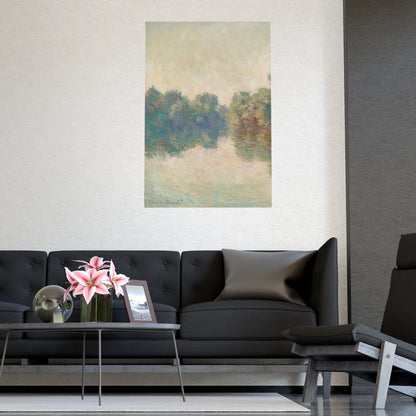 The Seine at Giverny - Monet Fine Art Poster