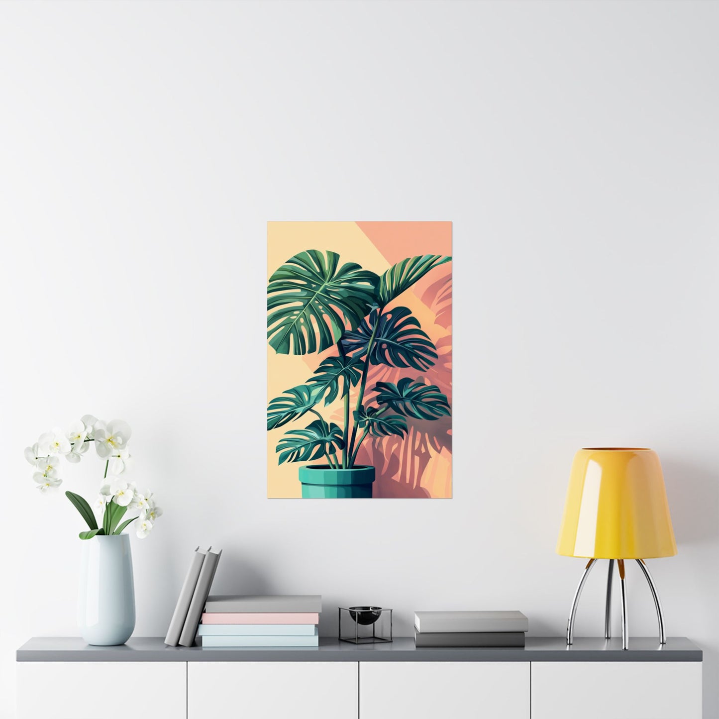 Tropical Monstera Botanical Fine Art Print