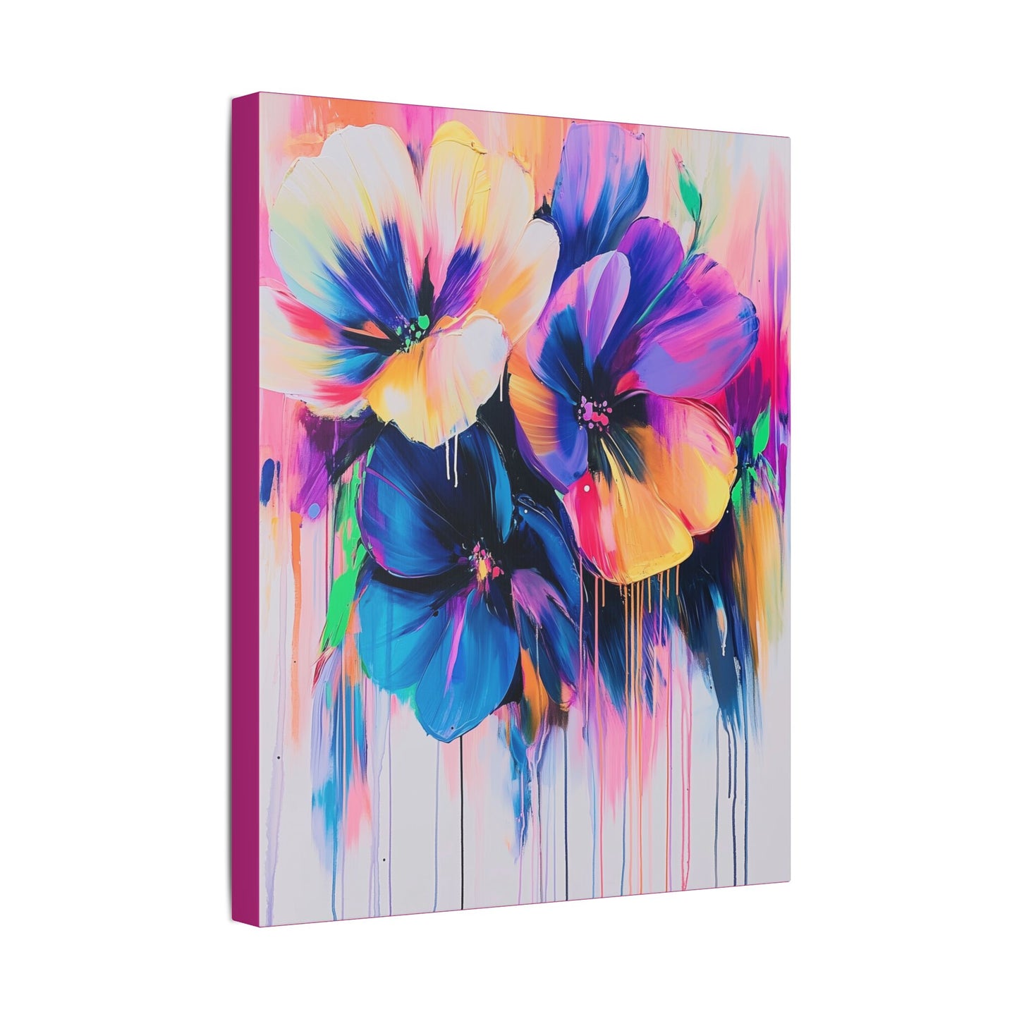 Color Blooms - Delight in Nature Series - Fine Art Print on Canvas