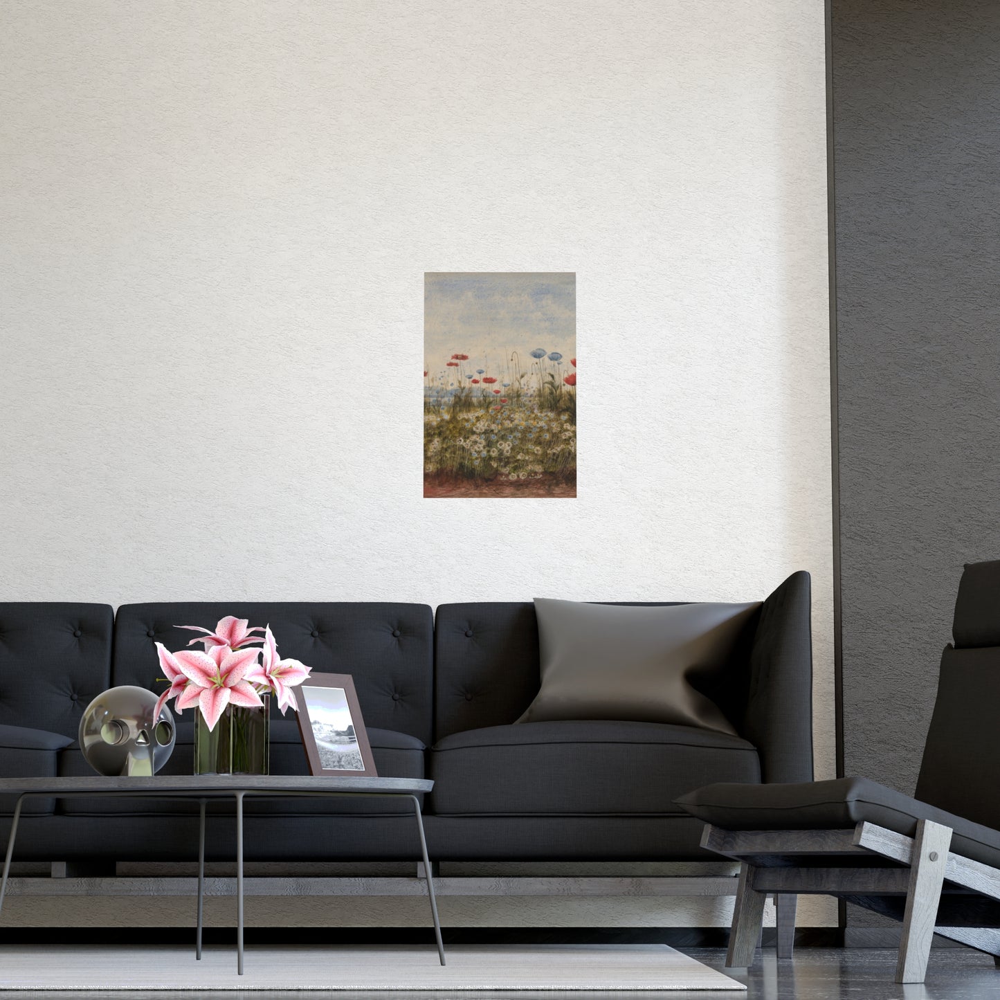 Wildflower Scene - Museum Collection - Fine Art Poster