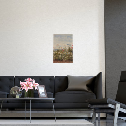 Wildflower Scene - Museum Collection - Fine Art Poster