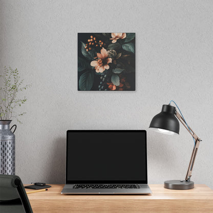 Evergreen Moody Botanical -Secret Garden Series  - Fine Art Print on Canvas
