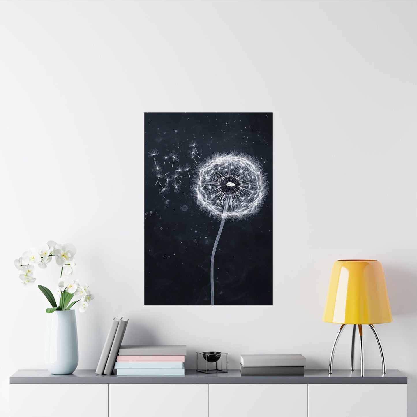 Just Dandy Dandelion Inspirational Fine Art Print