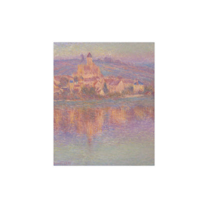 Vetheuil - Monet Village Landscape Fine Art Poster