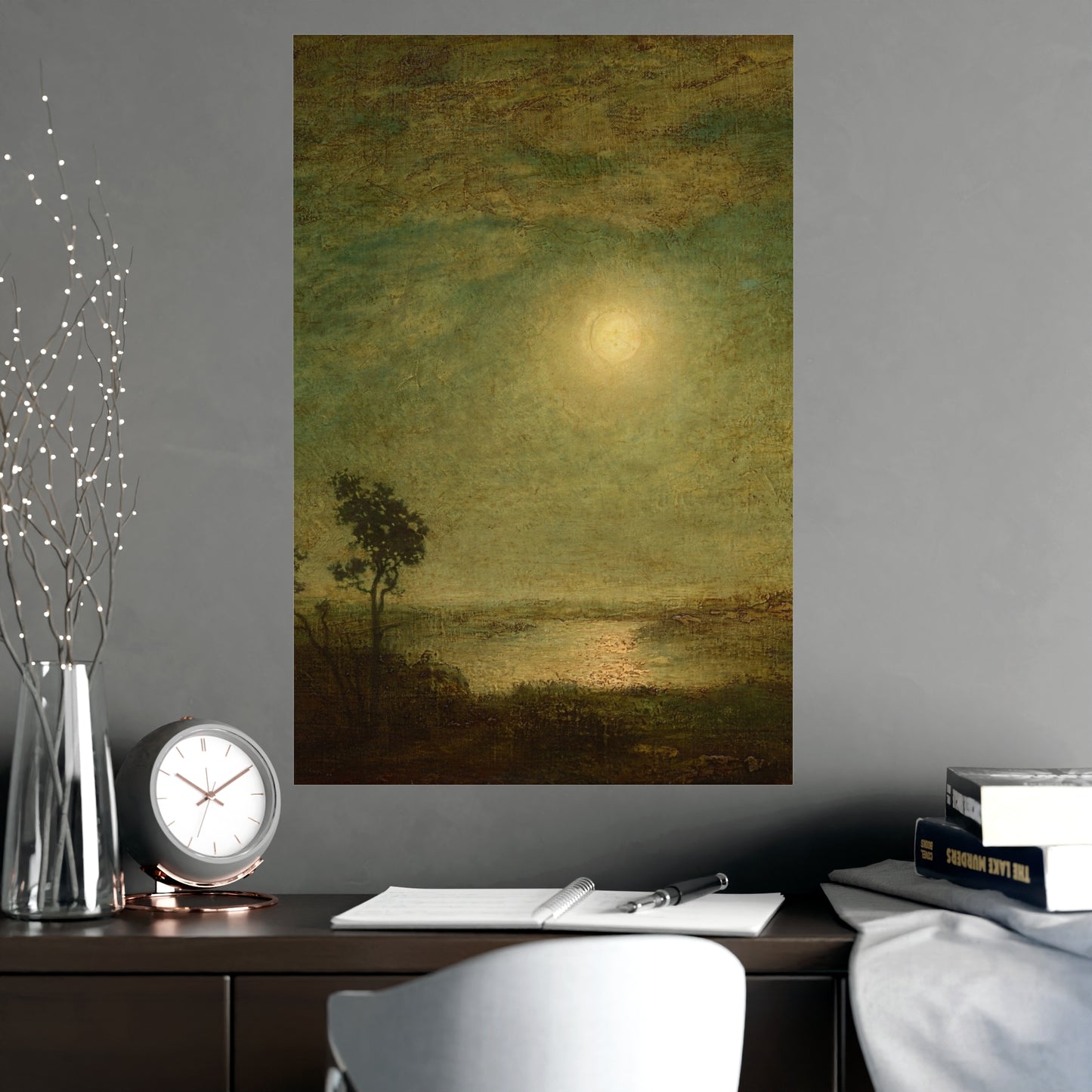 Moonlight II - Luminous Night Fine Art Poster