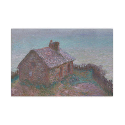 The Customs House at Varengeville - Monet Fine Art Poster