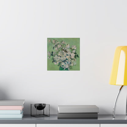 Van Gogh- Fine Art Prints - Reproduction - Flowers in a Vase - Floral Vertical Poster - Artistic Home Décor for Nature Lovers