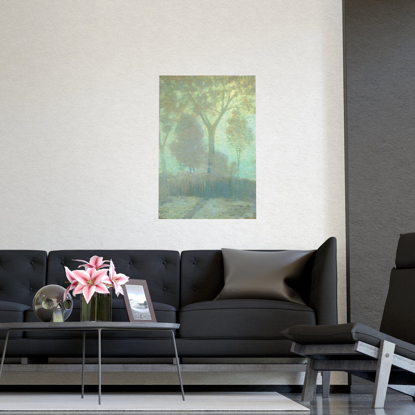 Moonlight - Nocturnal Landscape Fine Art Poster