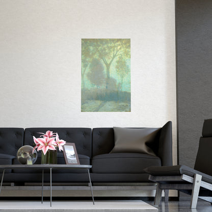 Moonlight - Nocturnal Landscape Fine Art Poster