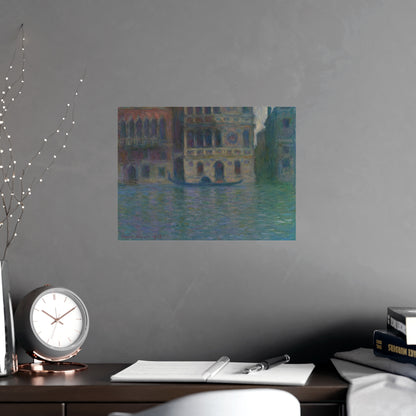 Venice Palazzo Dario - Monet Fine Art Poster