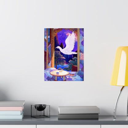 Into the Mystic Dove Messenger Fine Art Print