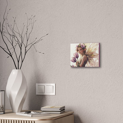Tuesdays are for Tulips - Flowers & Fairies Collection - Fine Art Print on Canvas