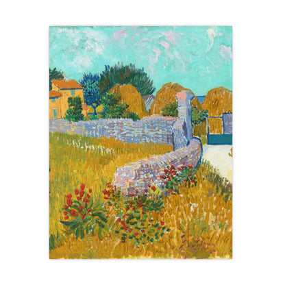 Farmhouse in Provence - Van Gogh Fine Art Poster