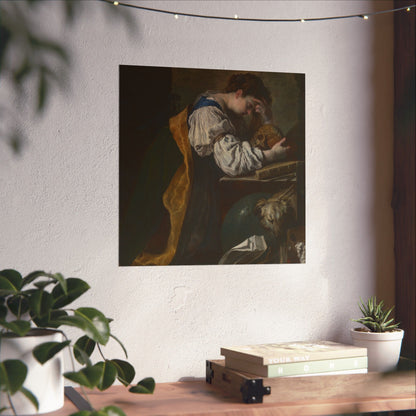 Melancholy by Domenico Feti Vintage Fine Art Print
