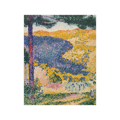 Valley with Fir Shade on the Mountain - Museum Collection - Fine Art Poster
