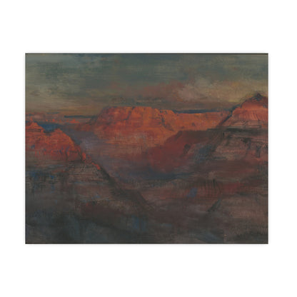 Grand Canyon Afterglow - American West Fine Art Poster