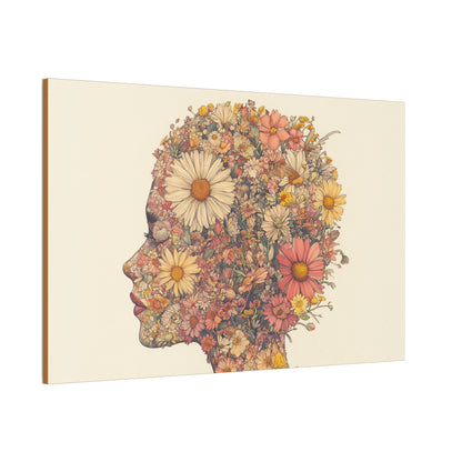 And So She Grew on Canvas
